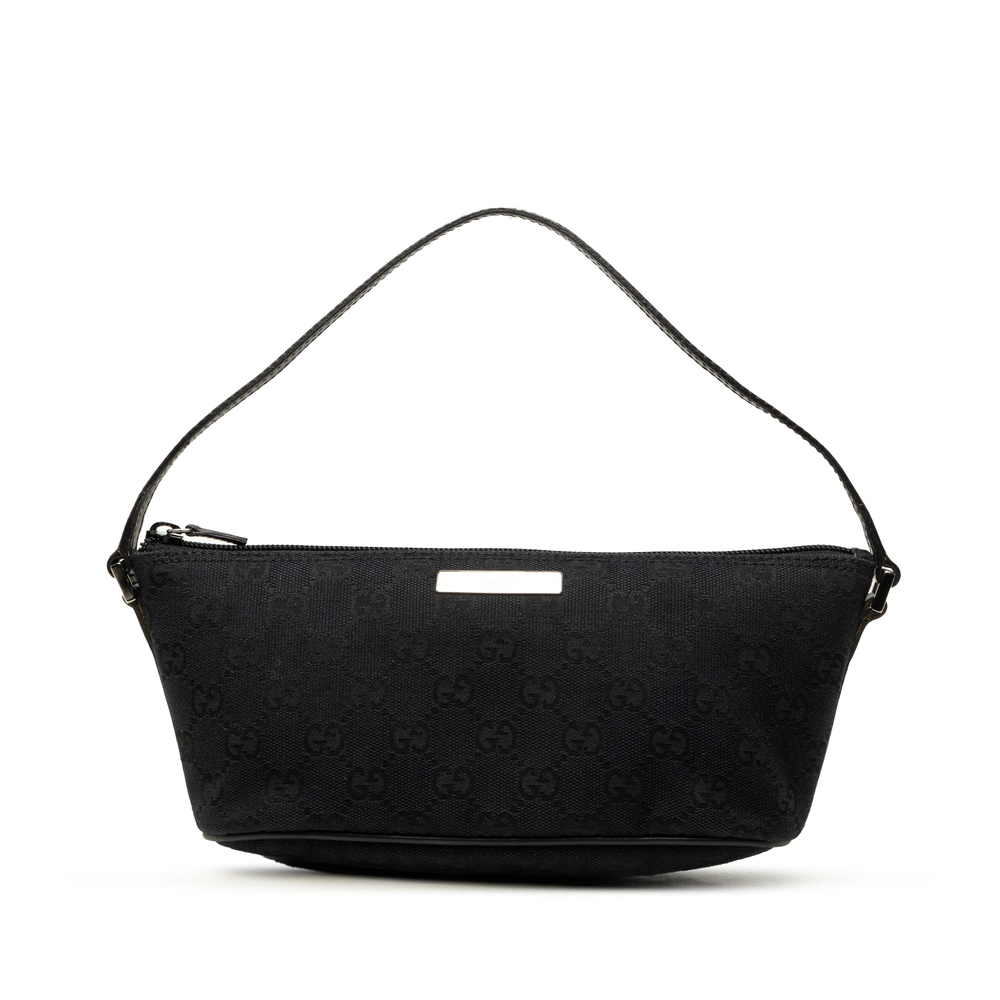 Pre-Loved Gucci GG Canvas Boat